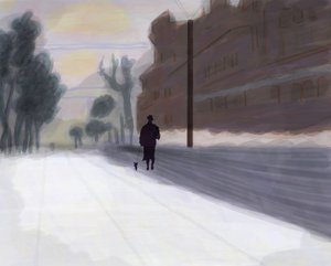 Prospect Park, West After Snow (digitale kunst) door Evan Sklar