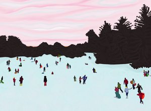 Sleeën, Prospect Park (digitale kunst)