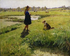 Een Middagpauze door Evariste Carpentier