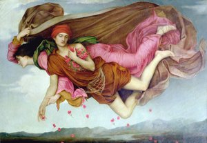 Nacht en slaap door Evelyn De Morgan