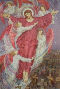 Het Rode Kruis (Allegorie van de Vlaamse Oorlogsgraven), c.1916