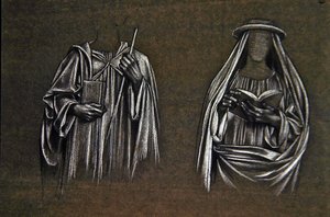 Twee studies van een pelgrim door Evelyn De Morgan