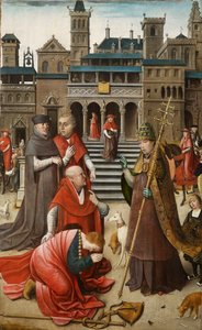 Scène uit het leven van Sint Rochus, 1517 door Everaert Orley