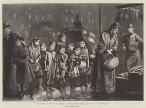 Wat Overblijft; of, Kruimels van de Tafel van de Rijke Man, Schets buiten een Vis- en Gevogeltewinkel door Everard Hopkins
