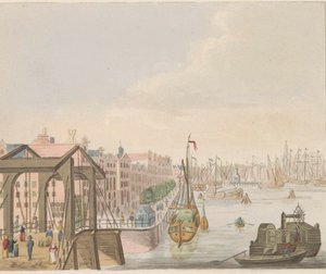 Buitenkant te Amsterdam, ca. 1810-1813 door Evert Maaskamp