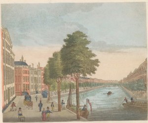 Gezicht op de Herengracht, ca. 1810-1813