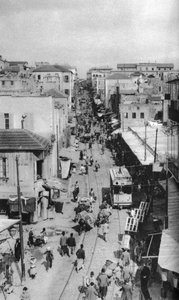 Straatscène, Beiroet, Libanon, ca. 1924