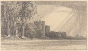 Landschap met Kasteel door F.L. Griggs