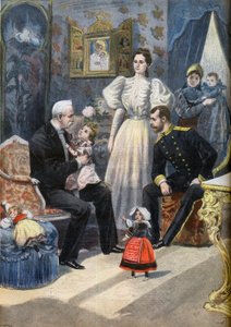 Bezoek van de Engelse president Felix Faure aan Rusland door F.L. & Tofani Oswaldo (1849 1915) Meaulle