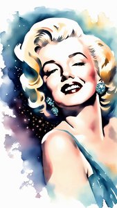 Portret van Marilyn Monroe