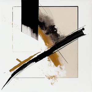 Minimalistische moderne wanddecoratie
