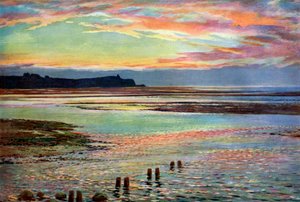 De monding van de rivier Doon, Schotland, 1924-1926 door F. C. Varley