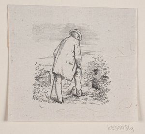 Illustratie bij "De laatste uren", gedicht van H. J. Greensteen door F. Hendriksen