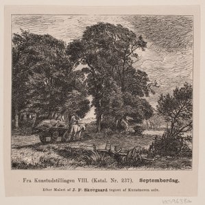 Septemberdag door F. Hendriksen