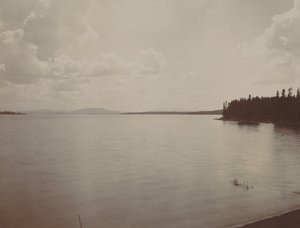 Yellowstone Lake, 1880s door F. Jay Haynes