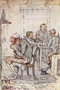 Illustratie voor Oliver Twist