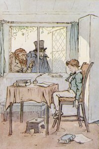 Illustratie voor Oliver Twist door F. M. B. Blaikie