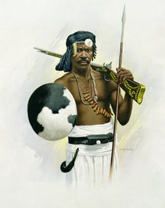 Sakalava Krijger door F. Ralambo