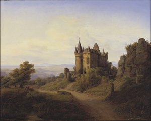 Kasteel Bürresheim aan de Eifelfloden