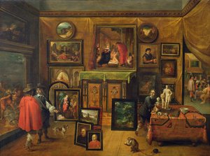 De schilderijengalerij van Pieter Stevens, ca. 1640-48