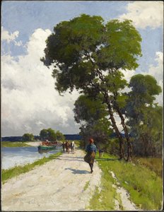 Een winderige dag, 1903