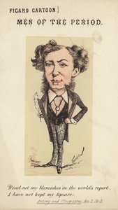 Figuur van een man die een ganzenveer vasthoudt
