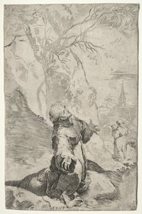 St. Franciscus ontvangt de stigmata