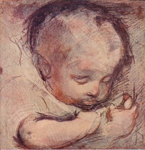 Studie van een slapende baby, 16e eeuw, 1903