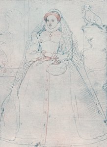 Elizabeth I, koningin van Engeland en Ierland, 1575 door Federico Zuccaro