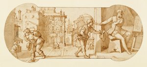 Thaddeus afgepoeierd door Francesco Il Sant