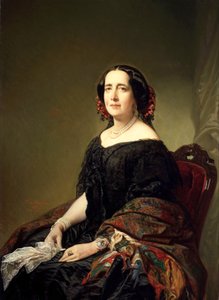 Gertrudis Gómez de Avellaneda door Federico de Madrazo y Kuntz