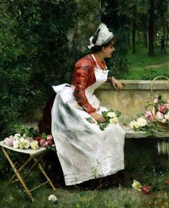 Bloemen plukken