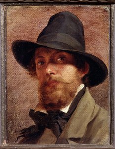 Zelfportret door Fedor Andreevich Bronnikov