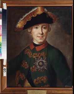 Portret van tsaar Peter III van Rusland (1728-1762)