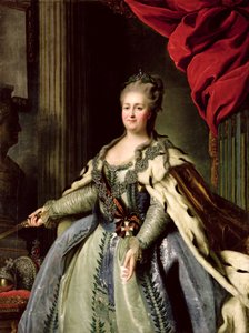 Portret van Catharina II (1729-96)