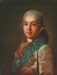 Portret van Graaf Mikhail Mikhaylovich Golitsyn 1731-1806, 1774