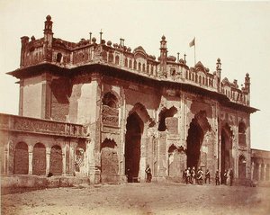 Een poort in Lucknow