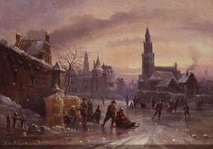 Sneeuwscène