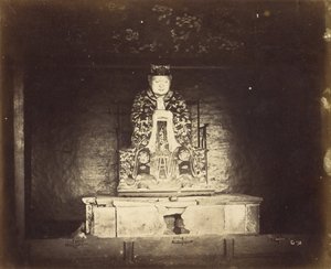 Confucius, Canton door Felice Beato