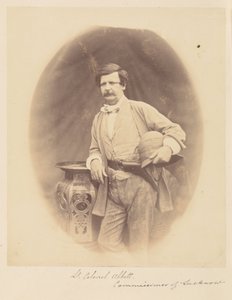 Luitenant-Kolonel Abbott, Commissaris van Lucknow door Felice Beato