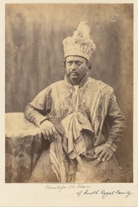 Moostafor Ali Khan van de Budh Koninklijke Familie door Felice Beato