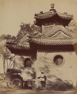 Moskee bij Peking Bezet door de Opperbevelhebber en Lord Elgin, Oktober 1860