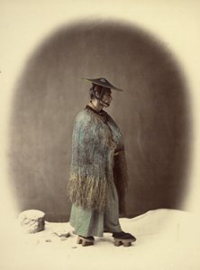 Regenjas van stro