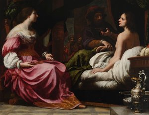 Antiochus prins van Syrië en Stratonica zijn stiefmoeder