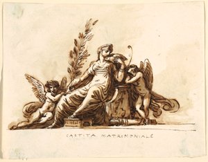 Huwelijkse kuisheid, Sala di Corneglia, Palazzo Cavina, Faenza