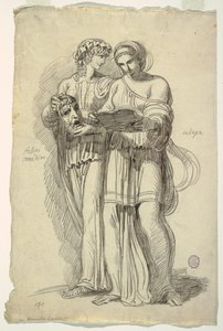 Thalia, Muze van de Komedie en Calliope, Muze van de Epische Poëzie