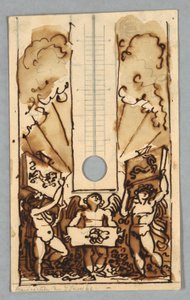 Thermometer door Felice Giani
