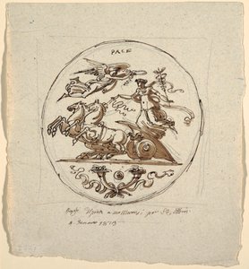 Triomf van de Vrede, Rondel, voor de Aldini Villa in Montmorency