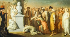 Napoleons terugkeer uit Egypte in oktober 1799
