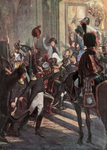 De terugkeer uit Elba door Felicien baron de Myrbach Rheinfeld